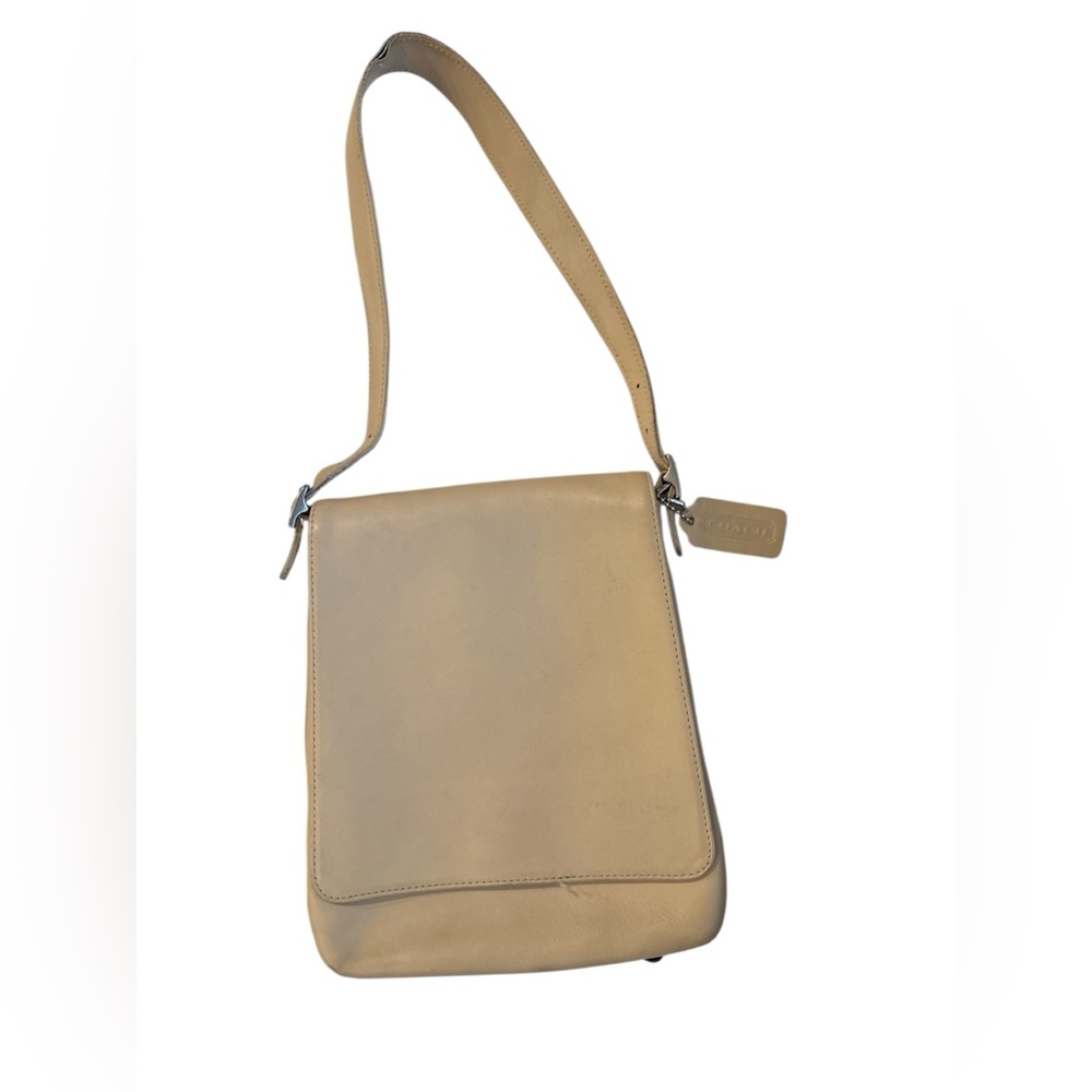 vintage Coach Slim Flap Shoulder Bag